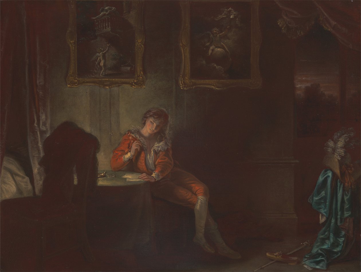 De zeven leeftijden van de mens: De minnaar, Zoals je het leuk vindt, II, vii door Robert Smirke