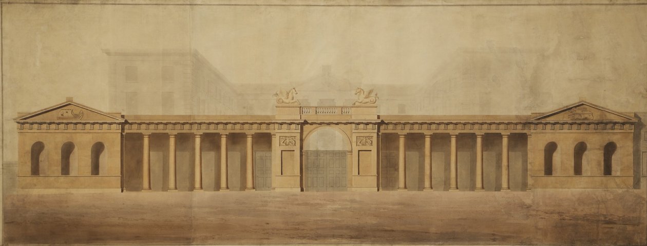 Het Oude Admiraliteitsscherm door Robert Adam