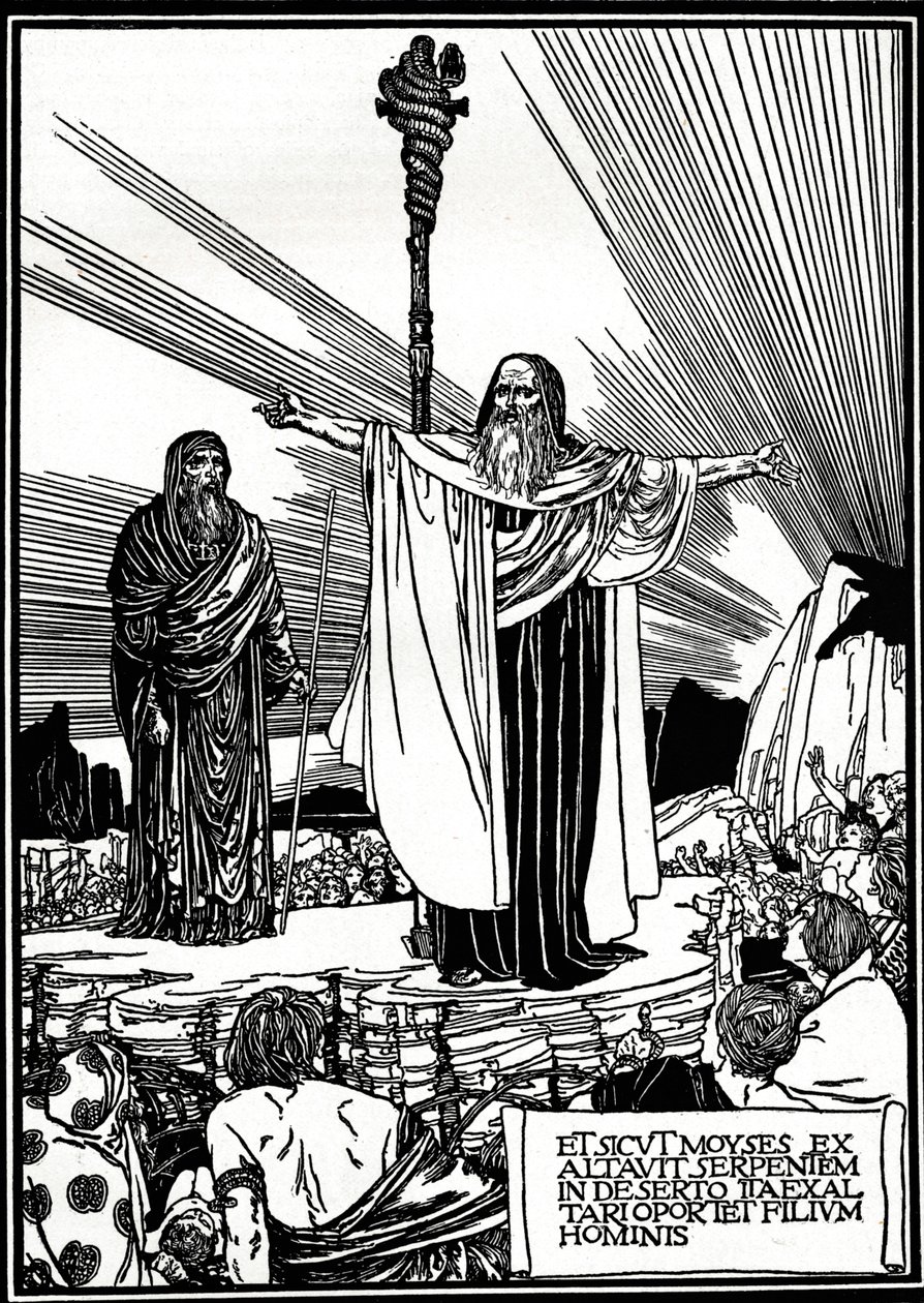 Illustratie voor Het Altaarboek, 1892, 1897 door Robert Anning Bell