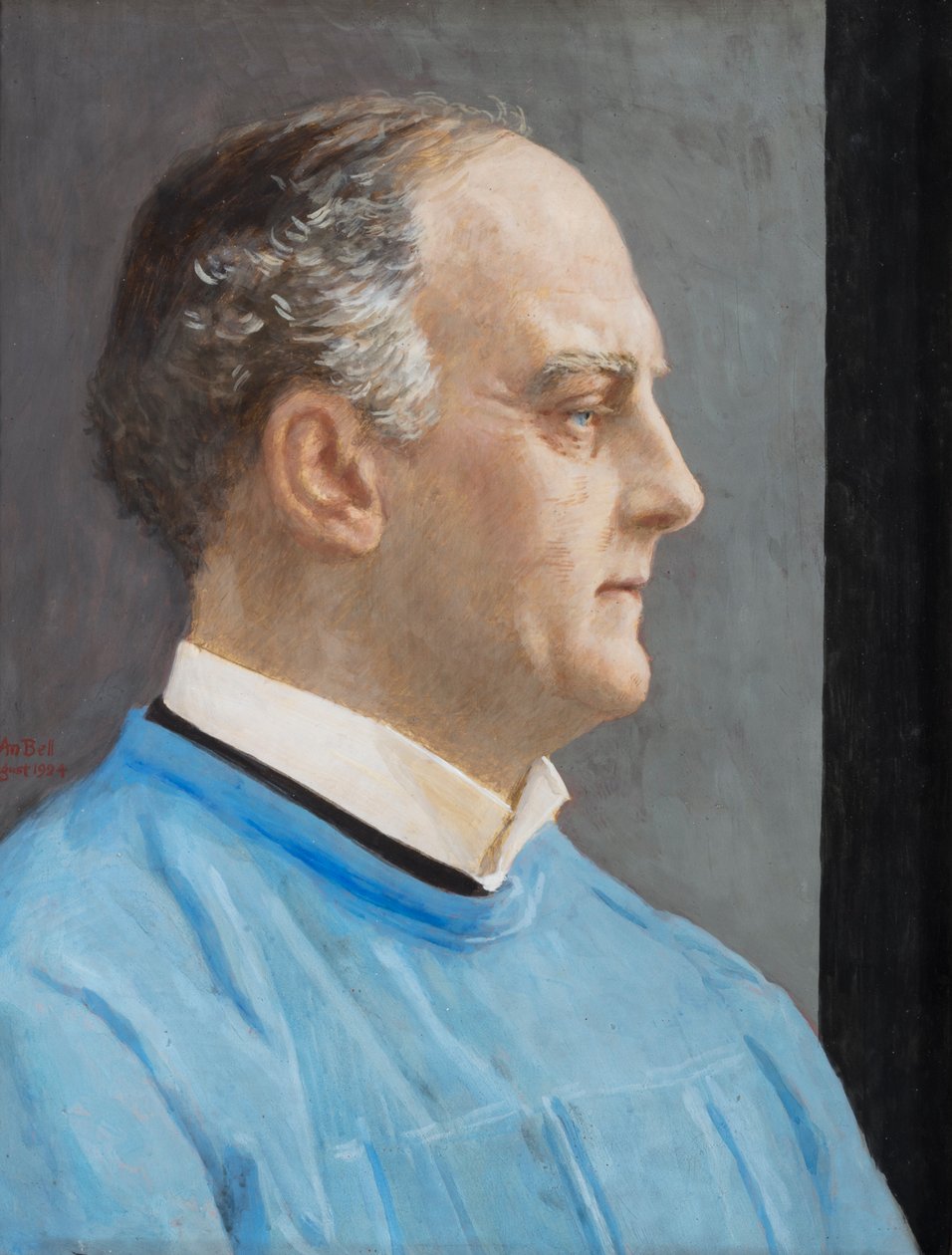 Portret van F. W. Pomeroy, 1924 door Robert Anning Bell