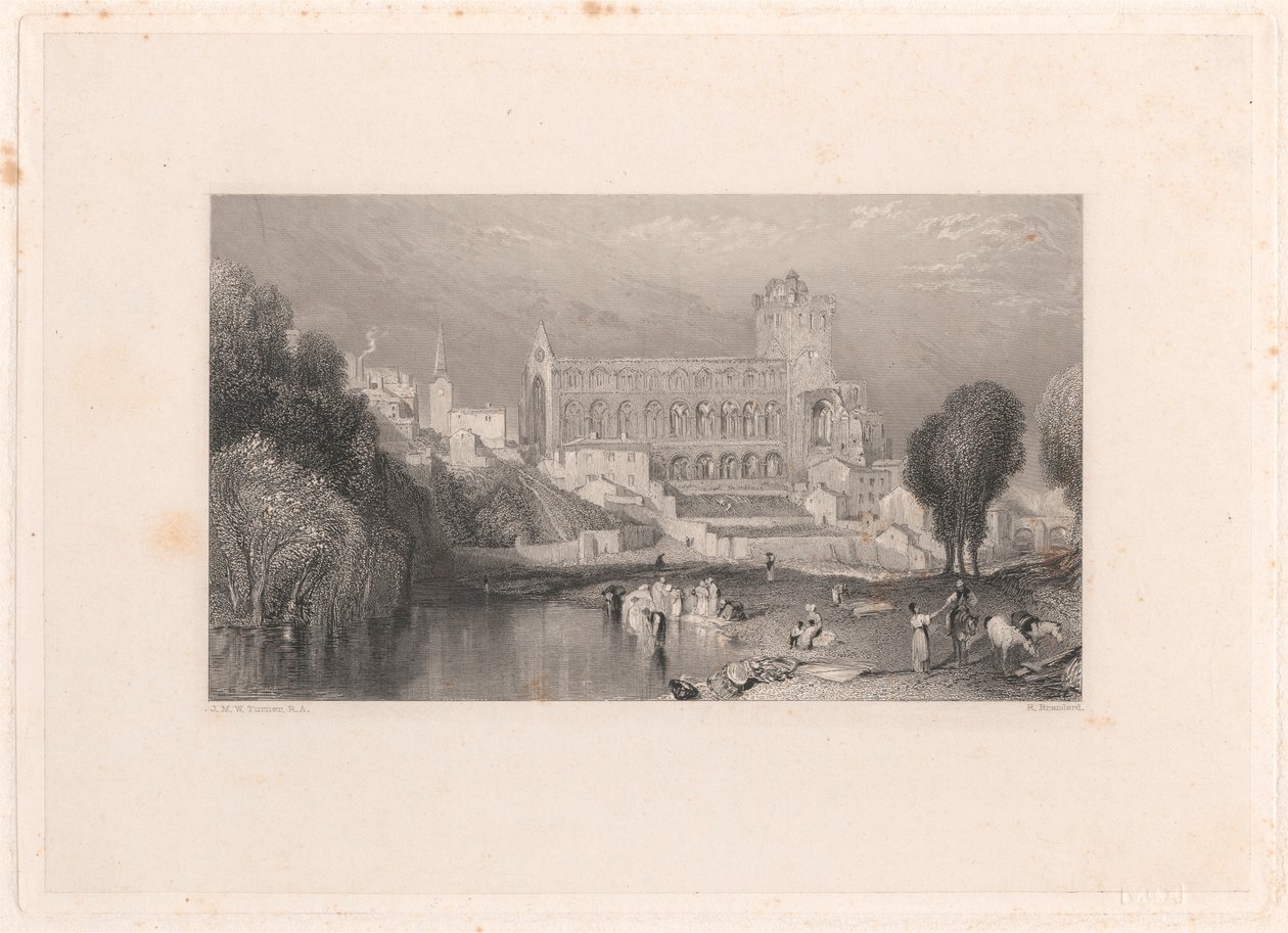Jedburgh Abdij door Robert Brandard