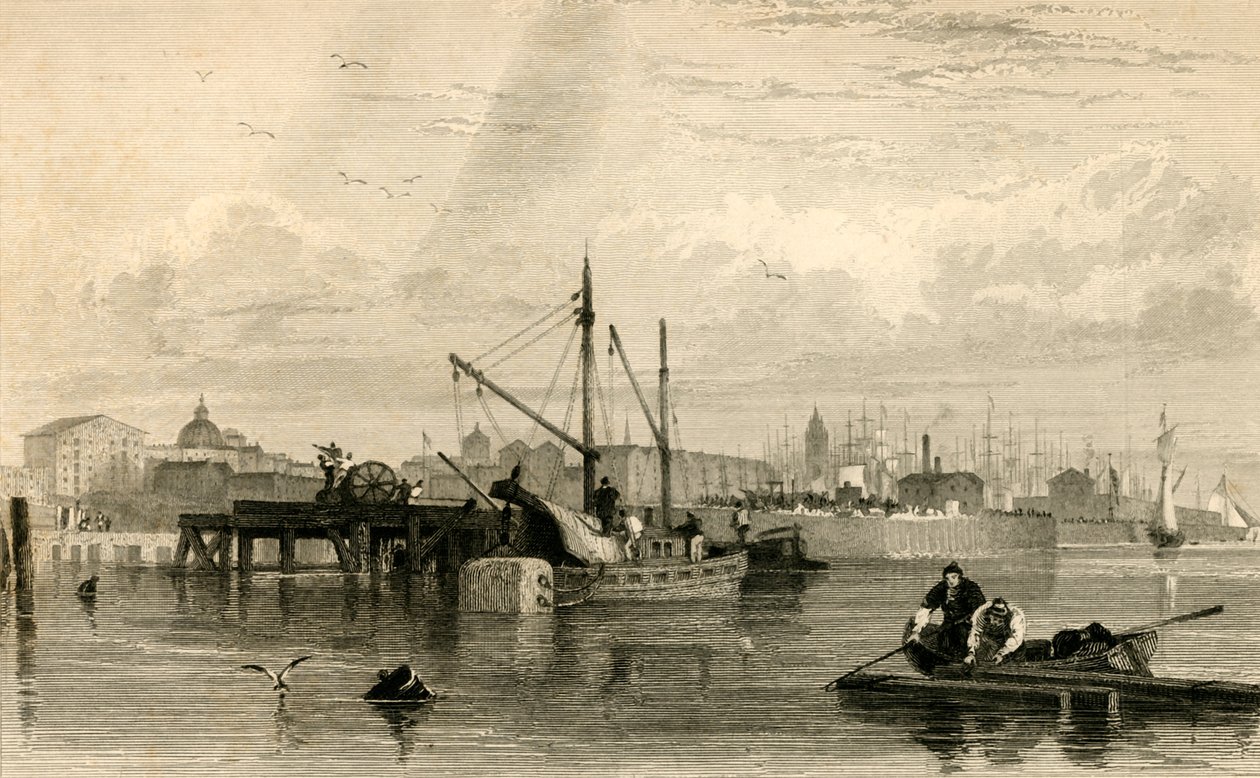 Liverpool, vanaf de Mersey, nr. 1 door Robert Brandard