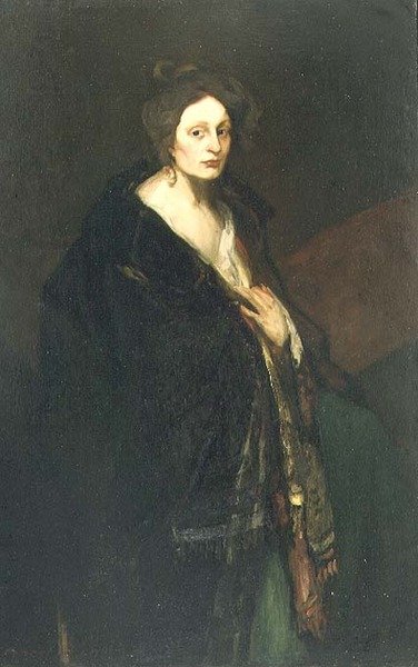 Vrouw in Manteau door Robert Cozad Henri