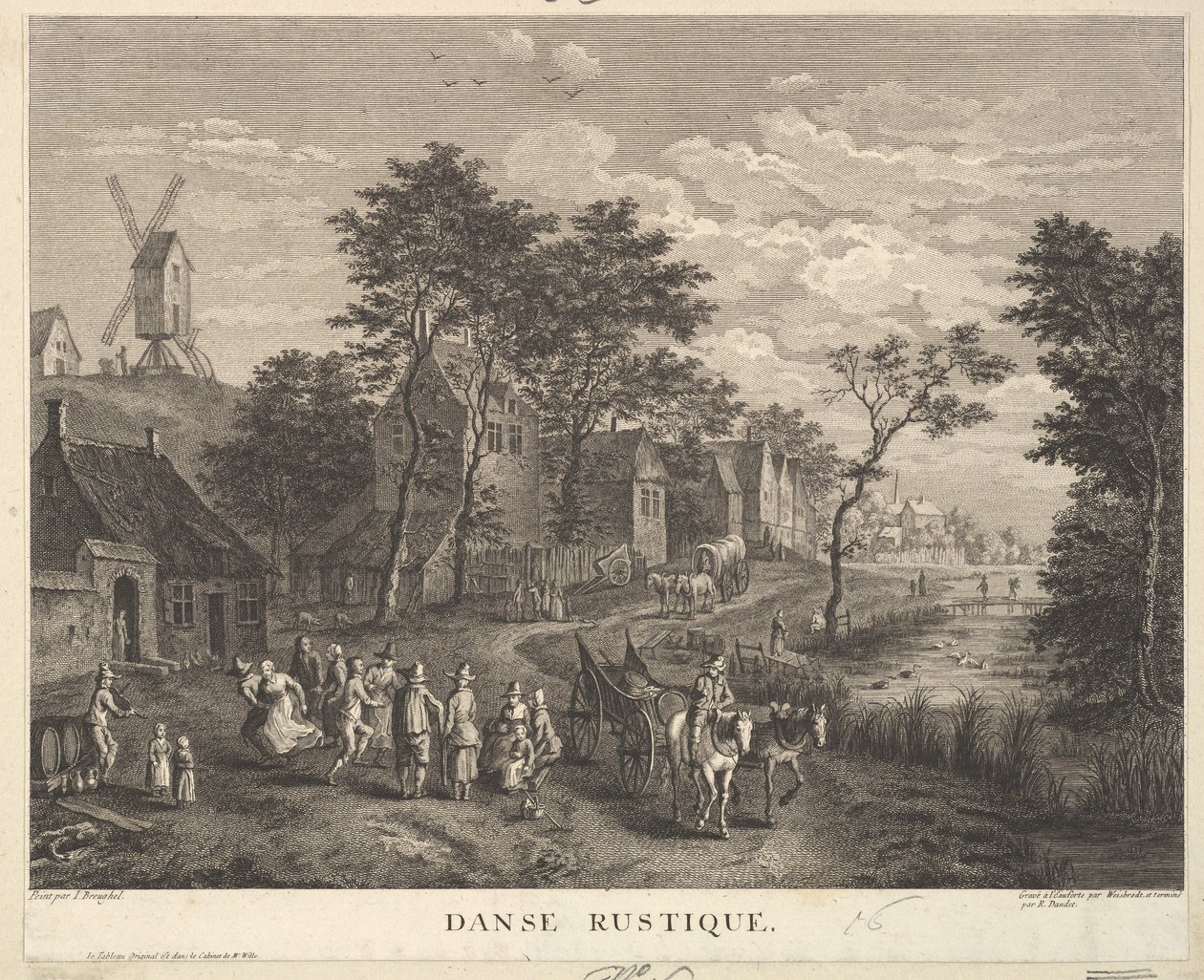 Rustieke dans Danse Rustique door Robert Daudet