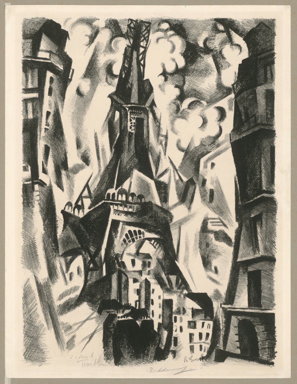 Eiffeltoren door Robert Delaunay