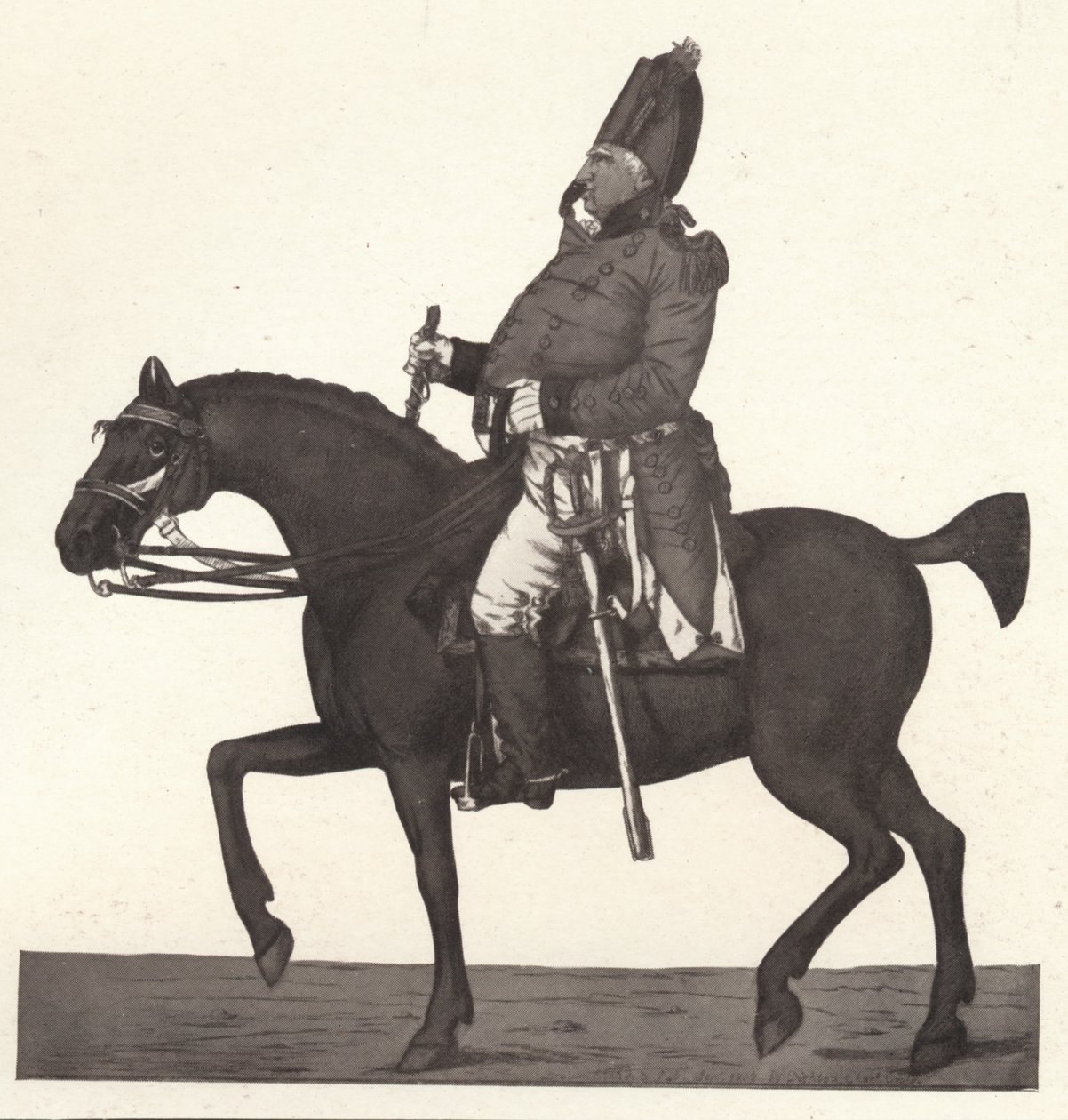 Een Algemeen Overzicht van Oud Engeland Het Welshe 41e Regiment, 1770-1810, 1909 door Robert Dighton