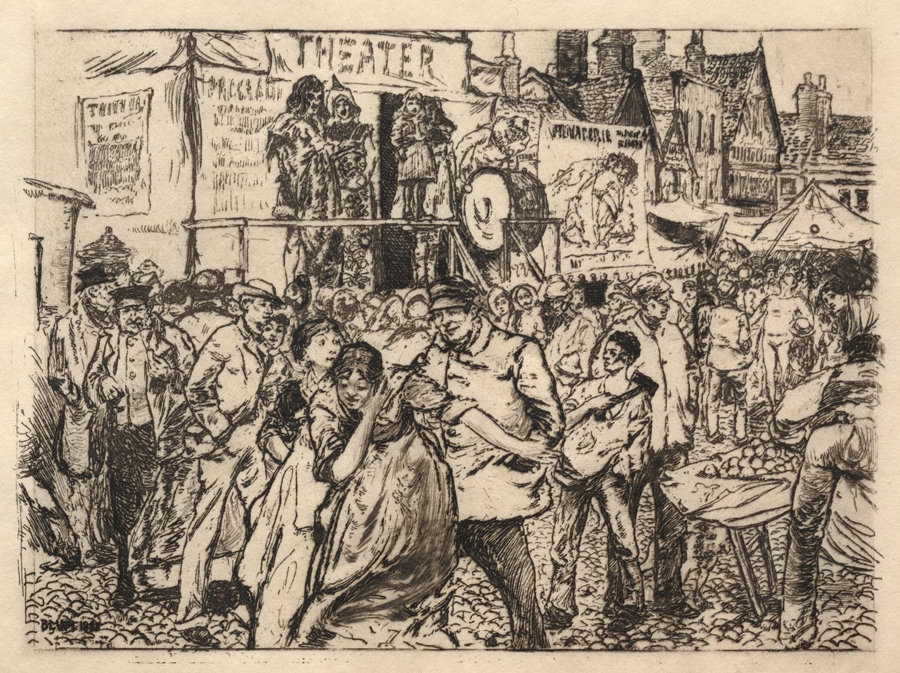 Een illustratie, 1883 door Robert Frederick Blum