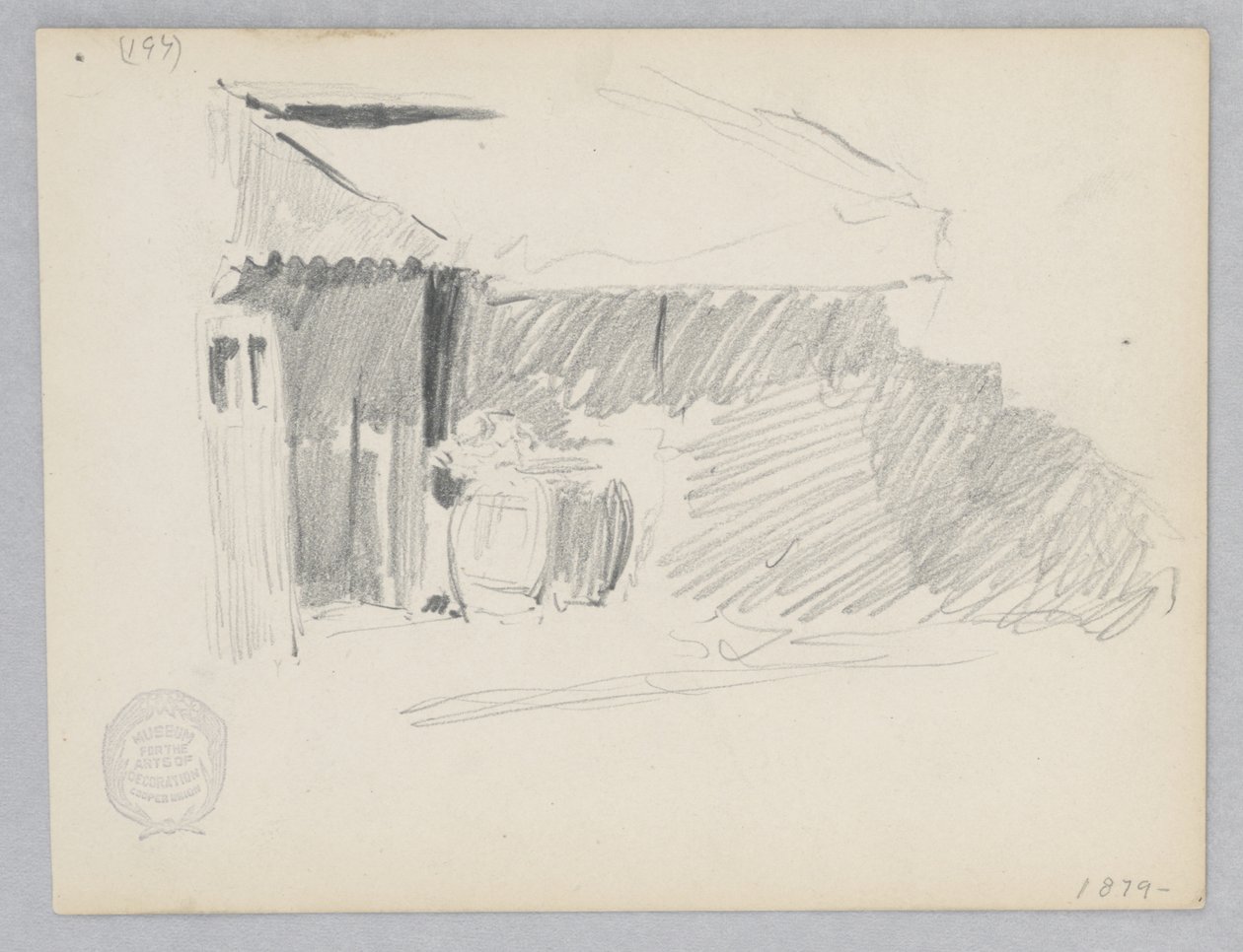 Ingang door Robert Frederick Blum