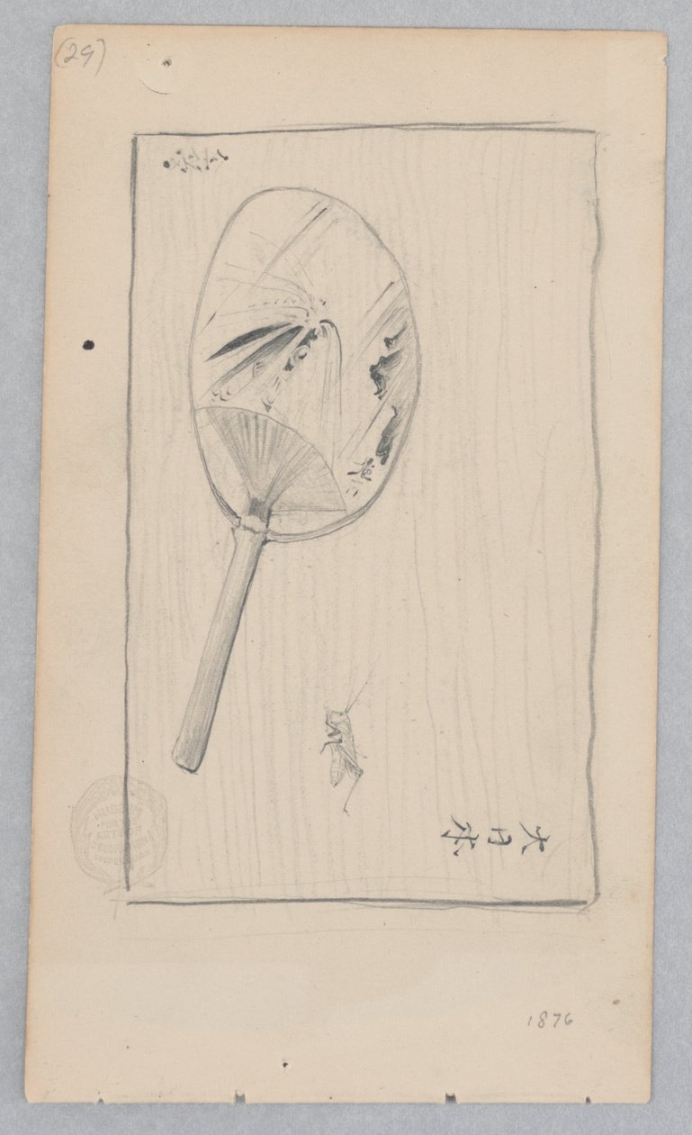 Japanse Waaier door Robert Frederick Blum