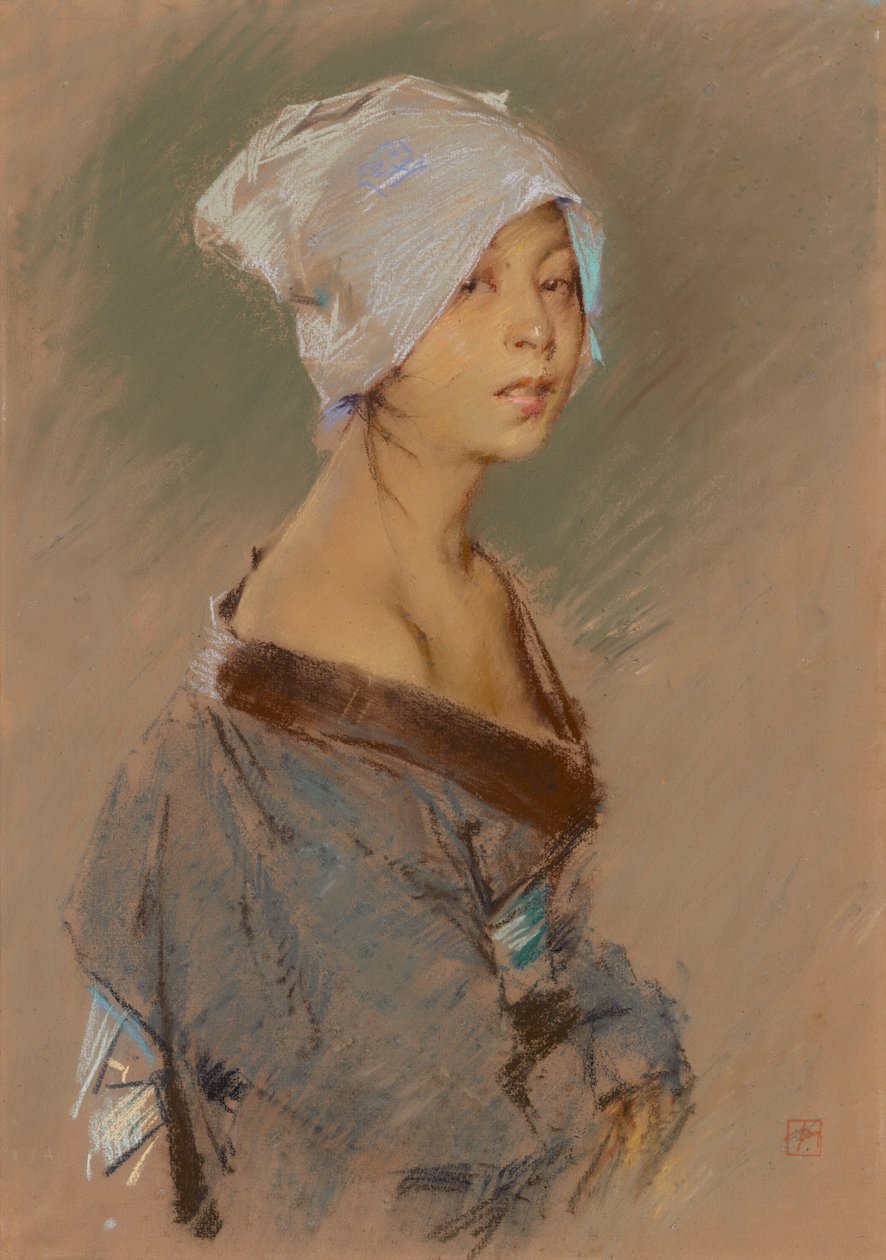 Japans meisje door Robert Frederick Blum