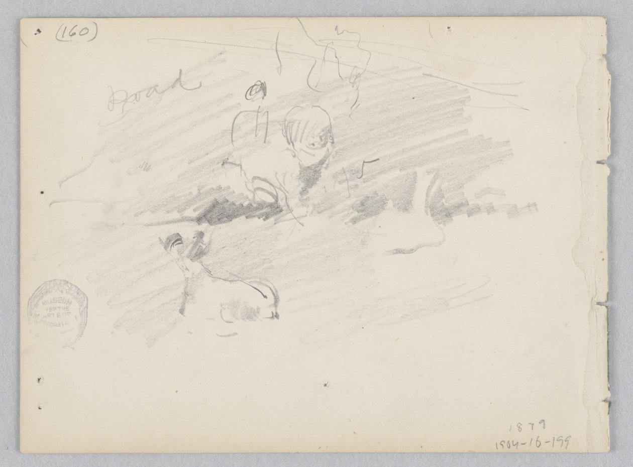 Landschap door Robert Frederick Blum