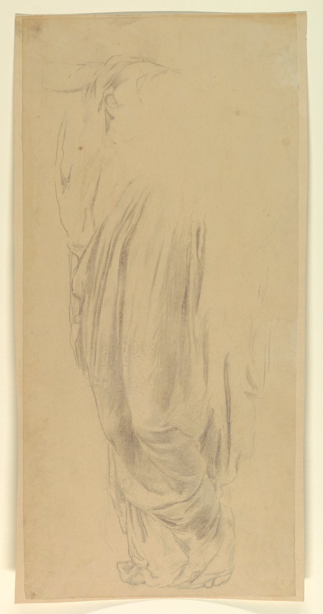 Studie voor een Vrouw, "Vintage Festival," Mendelssohn Glee Club, New York, NY door Robert Frederick Blum