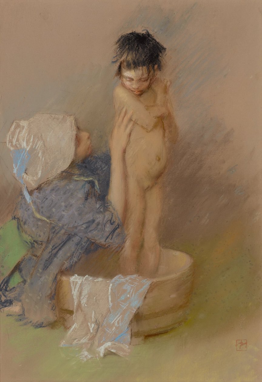 Het bad door Robert Frederick Blum