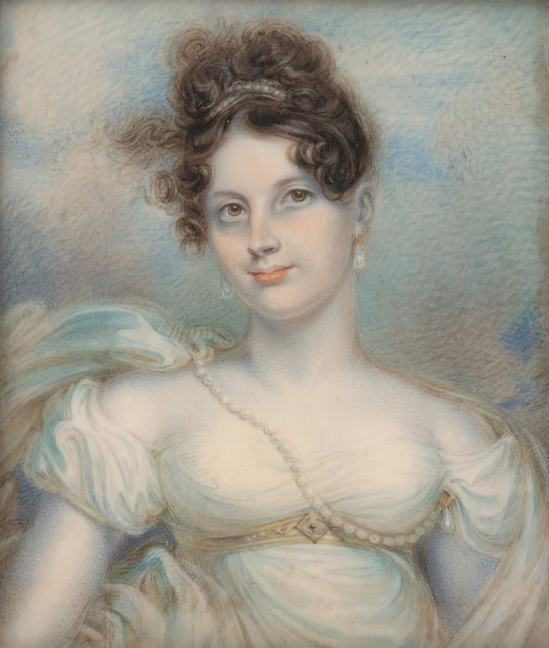 Mevrouw Manigault Heyward Susan Hayne Simmons, ca. 1813 door Robert Fulton