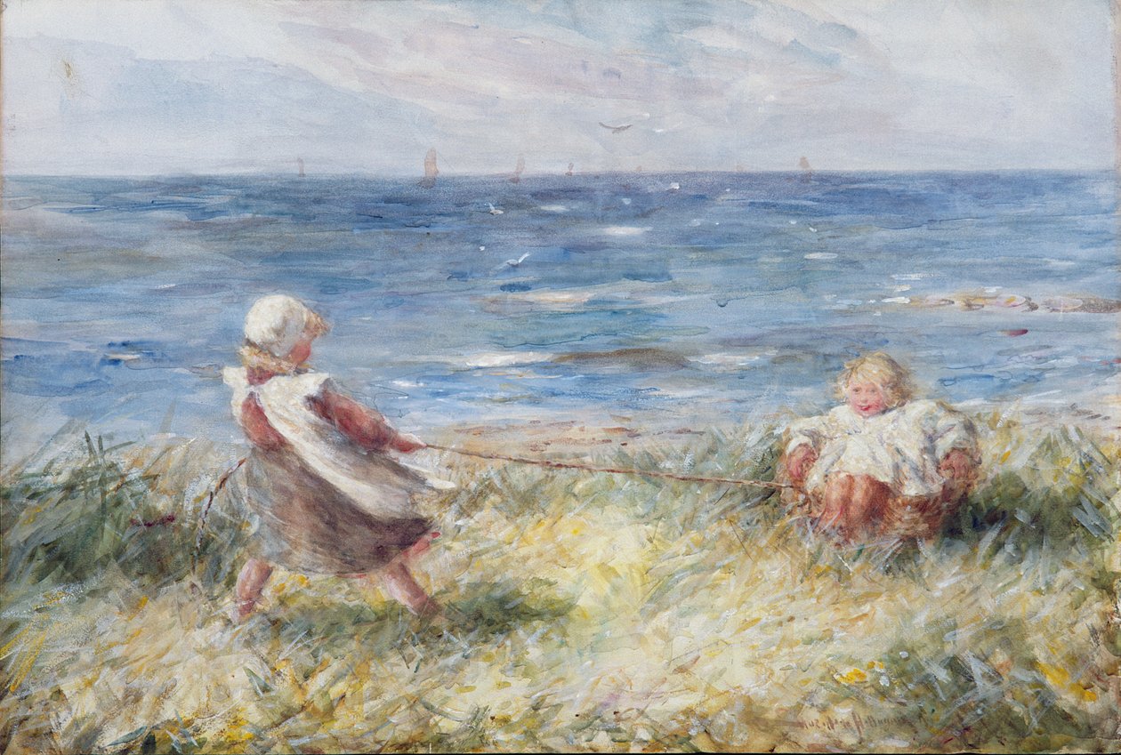 Spelen aan de kust door Robert Gemmell Hutchison