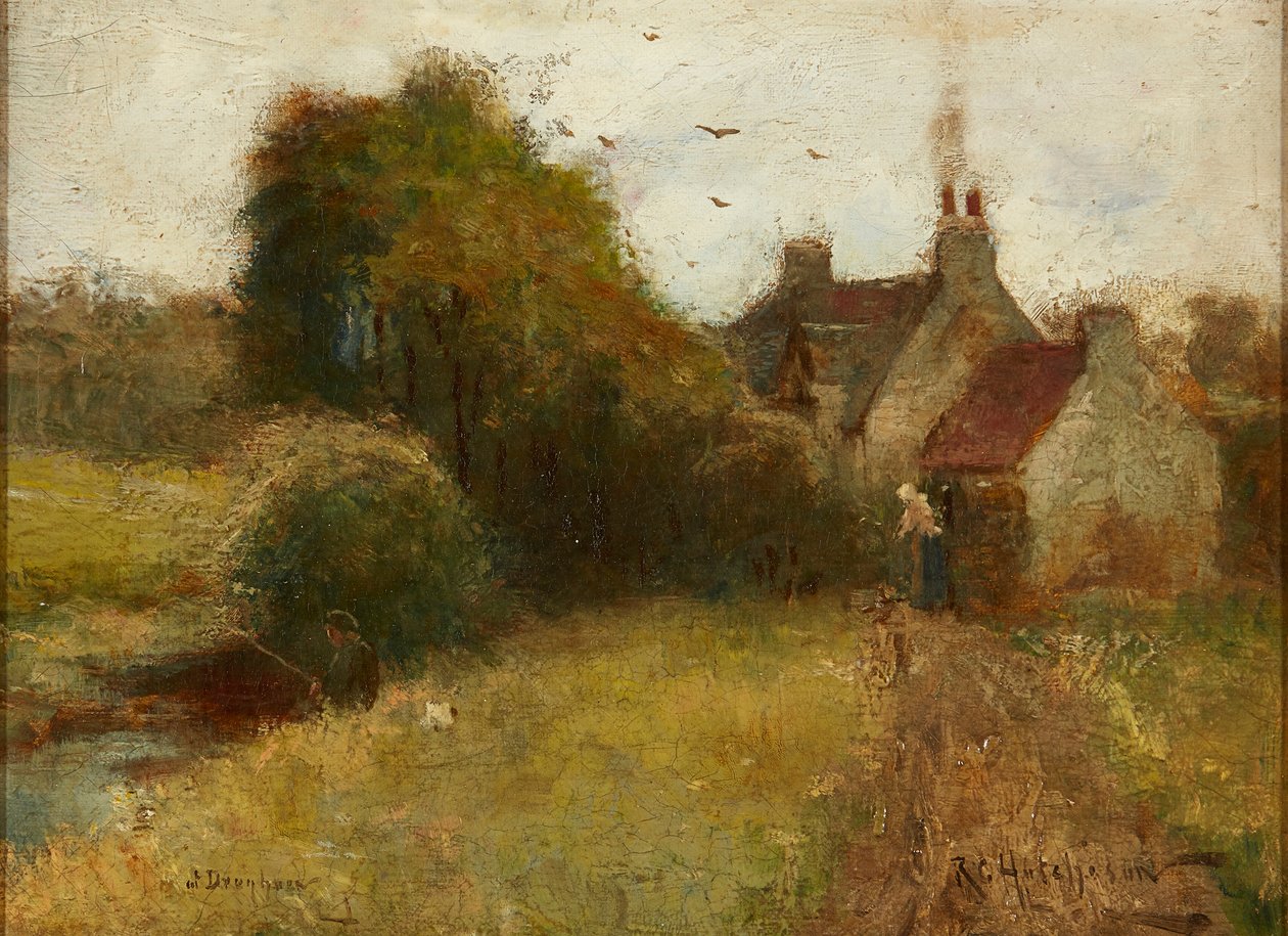 Het Huisje door Robert Gemmell Hutchison