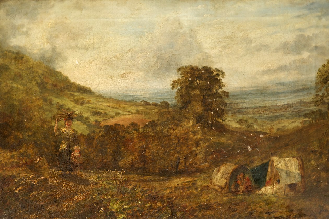Gloucester vanaf Robinswood Hill door Robert J. Kendall