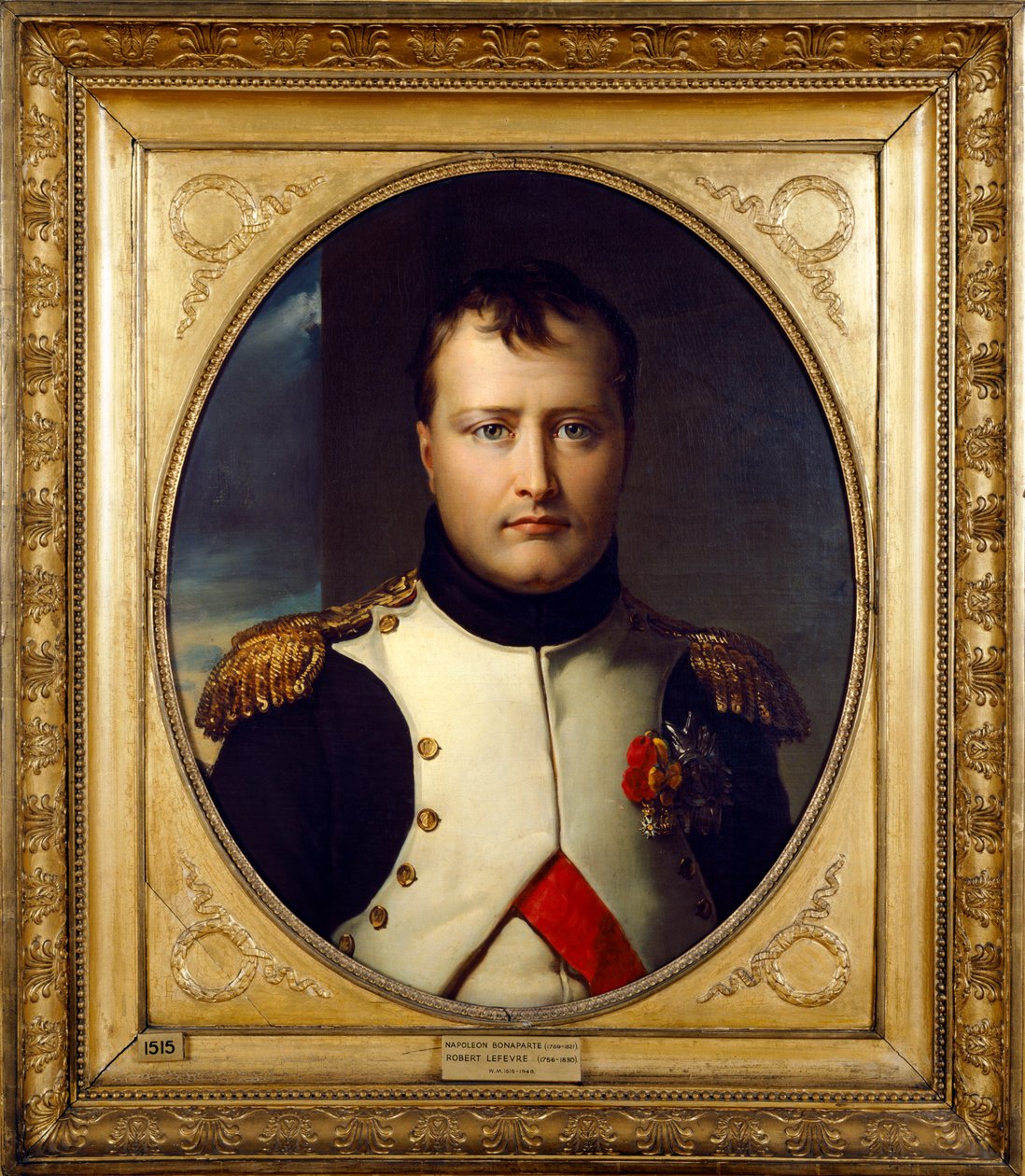 Portret van Napoleon Bonaparte door Robert Lefevre