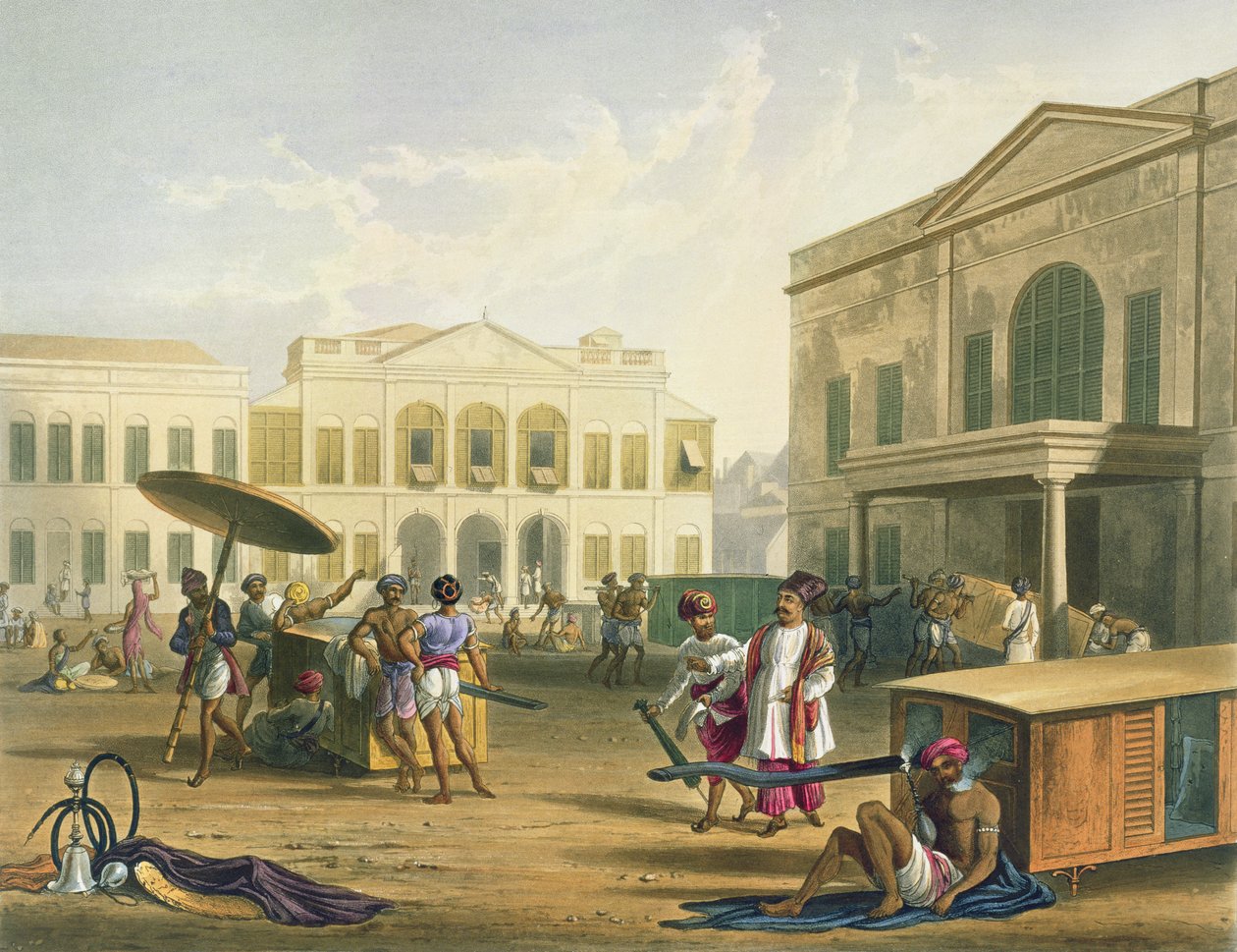 Scène in Bombay, uit Volume I van 