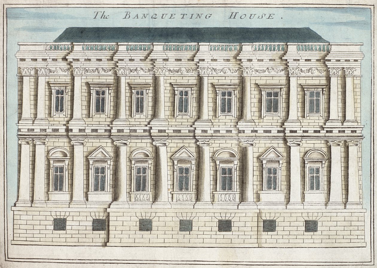Banqueting House, Whitehall, uit 