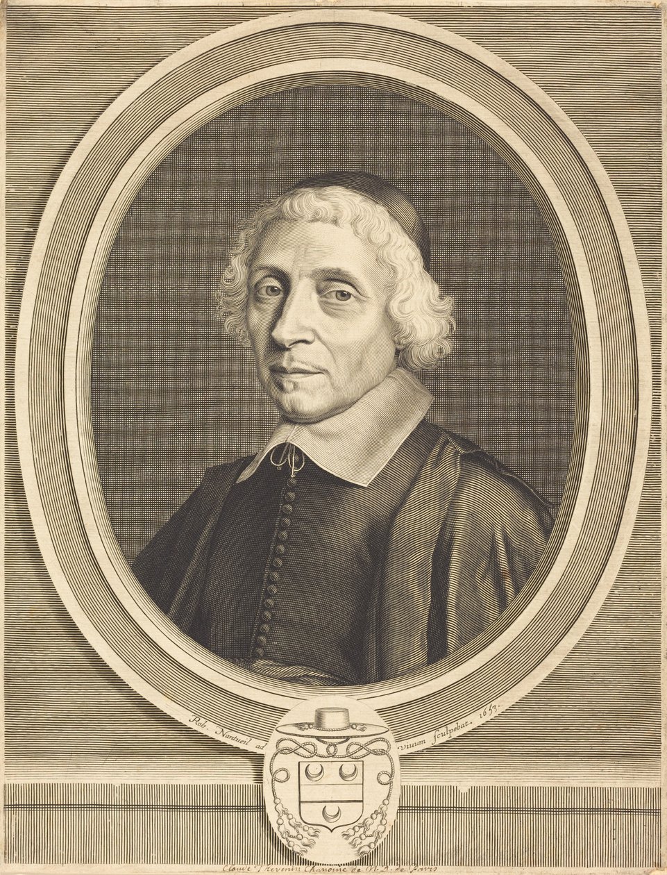 Kardinaal de Bonzi door Robert Nanteuil
