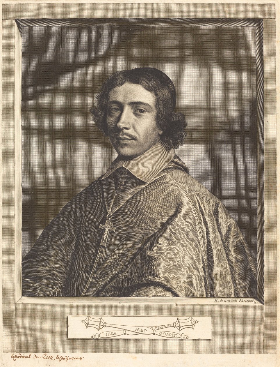Kardinaal de Retz door Robert Nanteuil