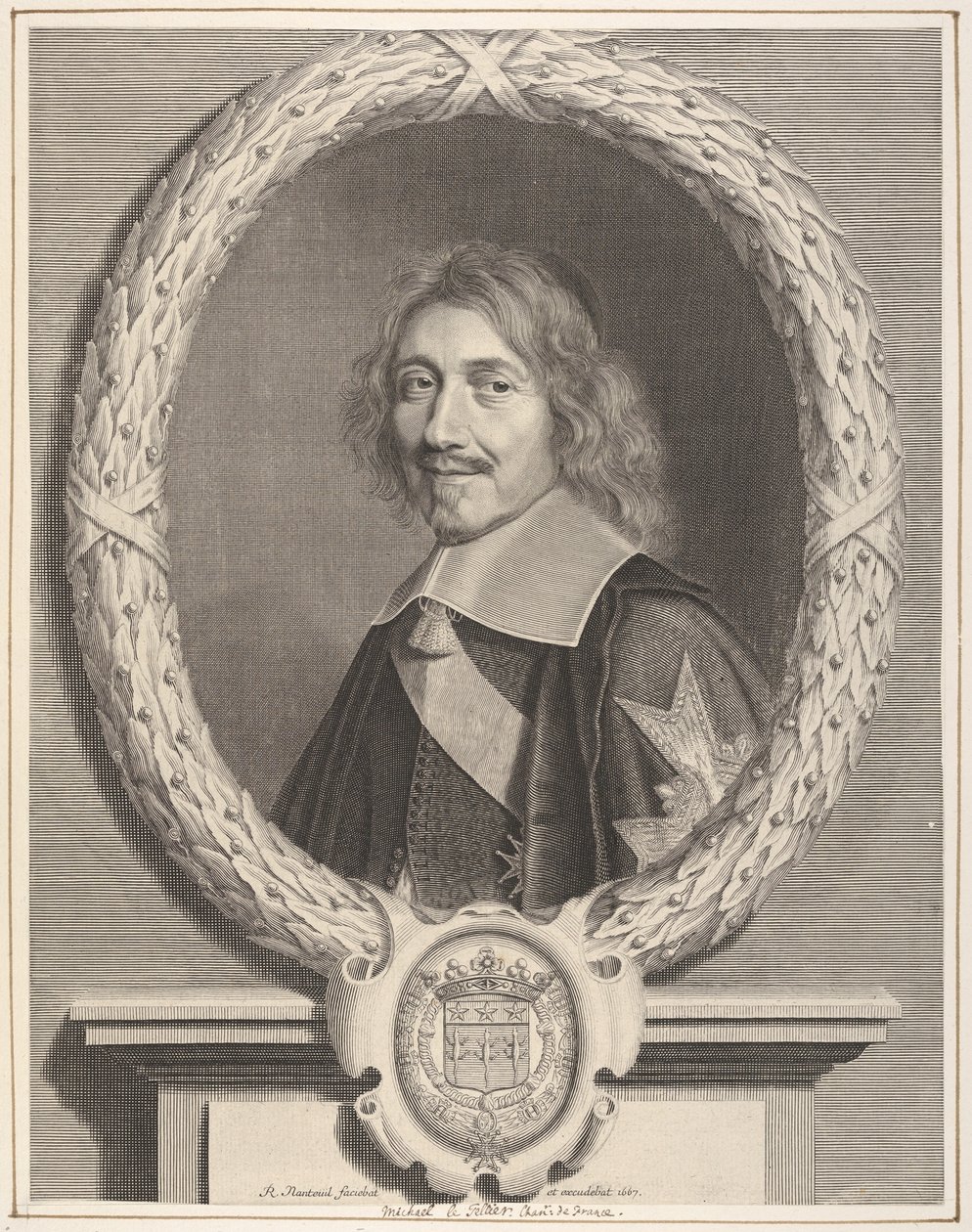 Kanselier Le Tellier door Robert Nanteuil