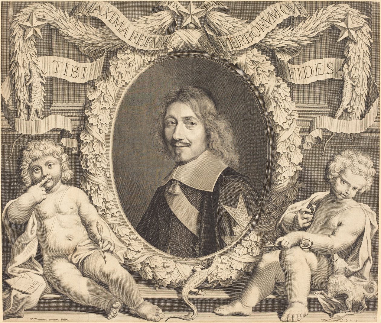 Kanselier Michel Le Tellier door Robert Nanteuil