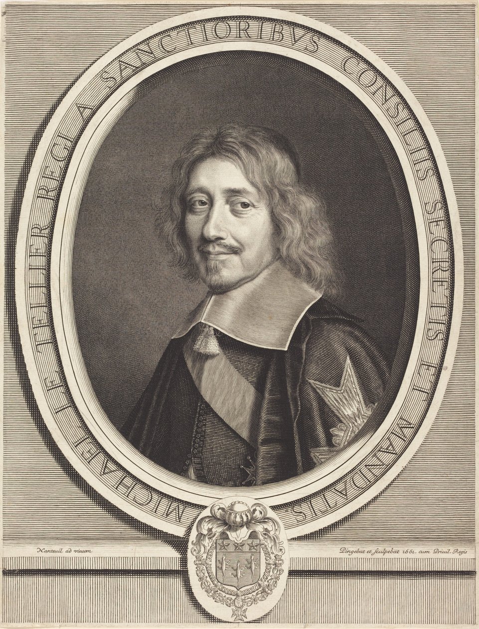 Kanselier Michel Le Tellier door Robert Nanteuil