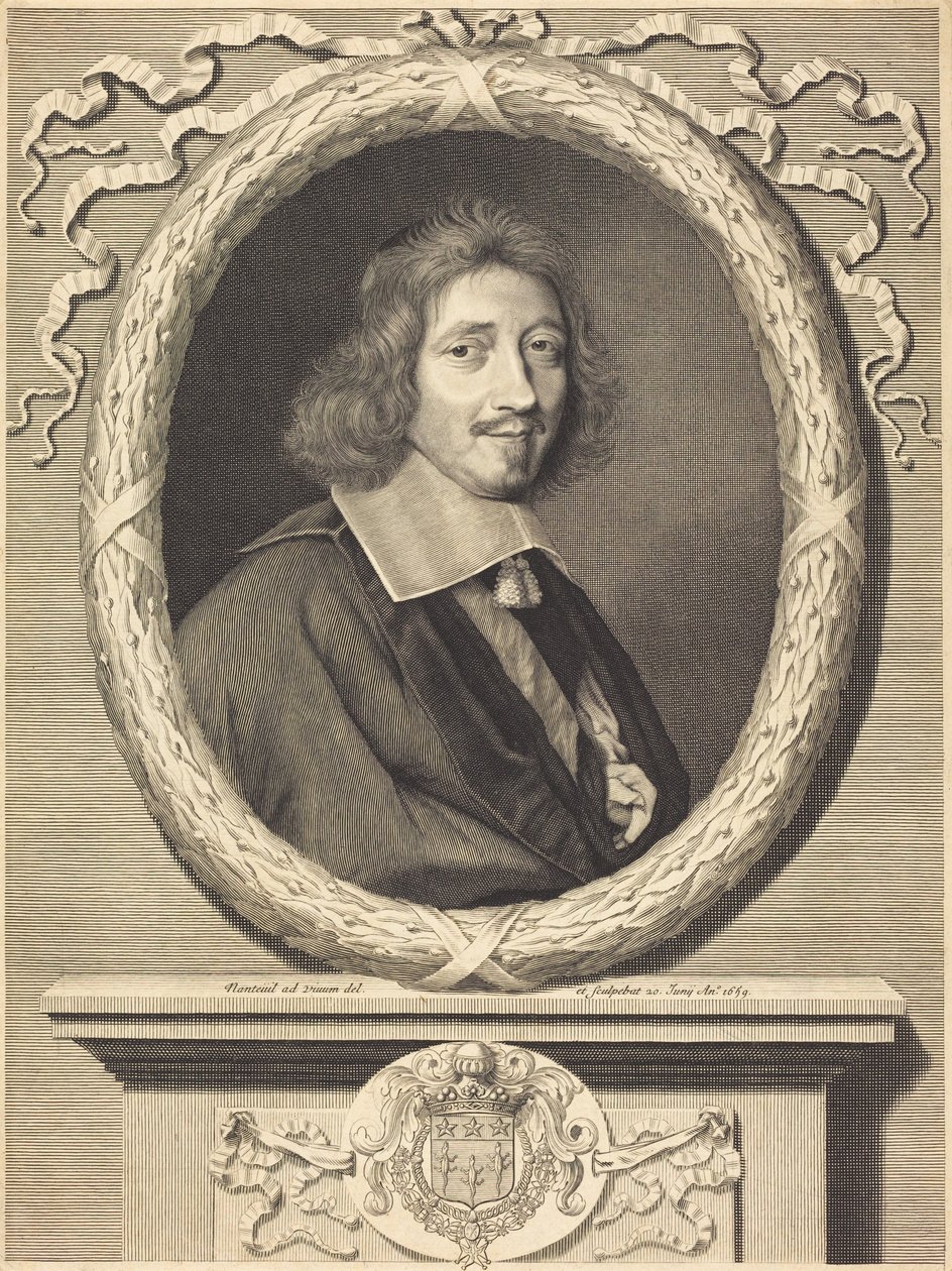 Kanselier Michel Le Tellier door Robert Nanteuil