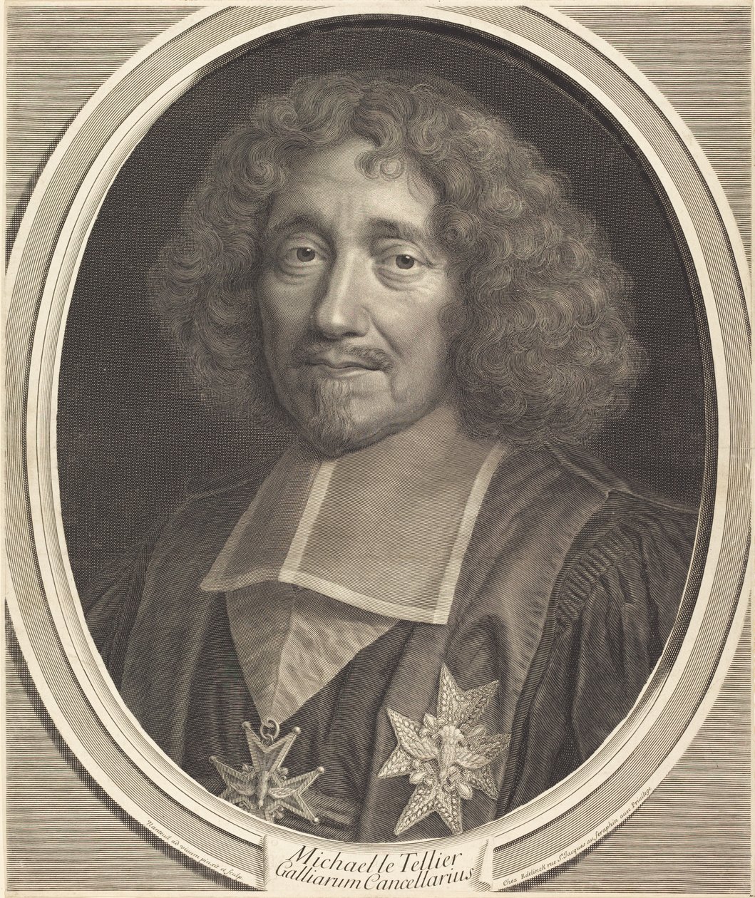 Kanselier Michel Le Tellier door Robert Nanteuil