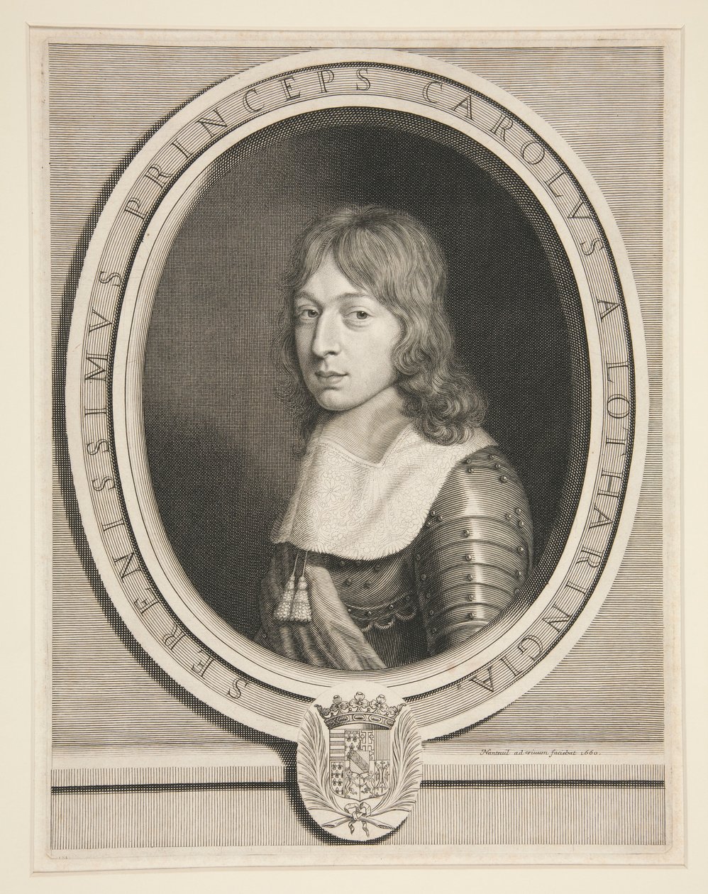 Karel V van Lotharingen door Robert Nanteuil