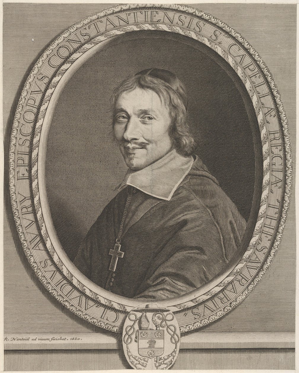Claude Auvry door Robert Nanteuil