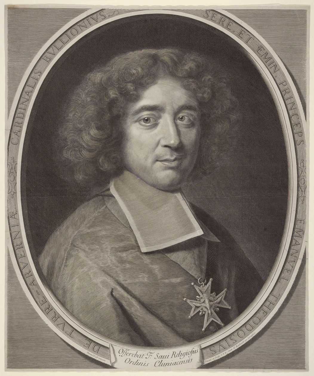 Emmanuel-Théodose de la Tour d door Robert Nanteuil