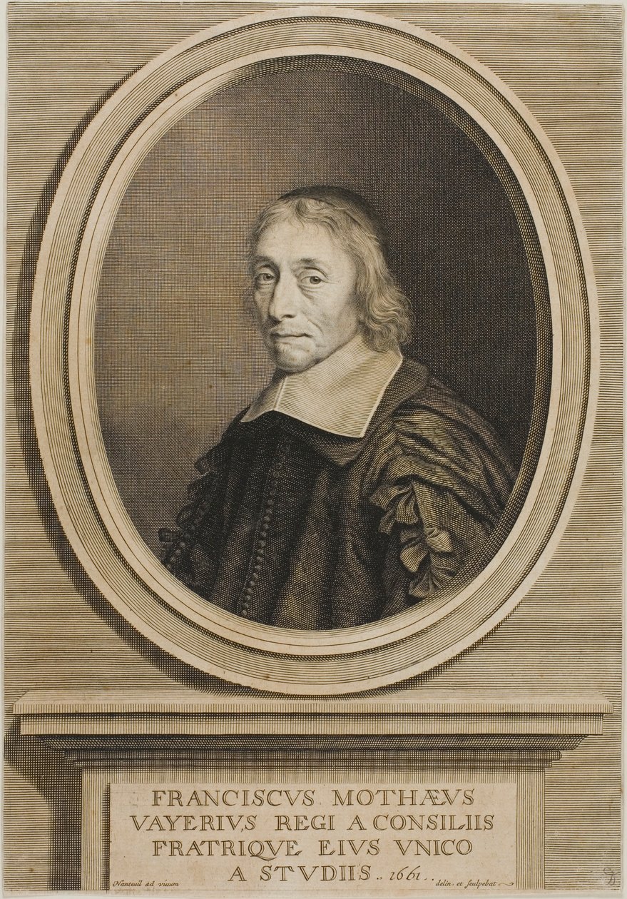 François de la Mothe door Robert Nanteuil