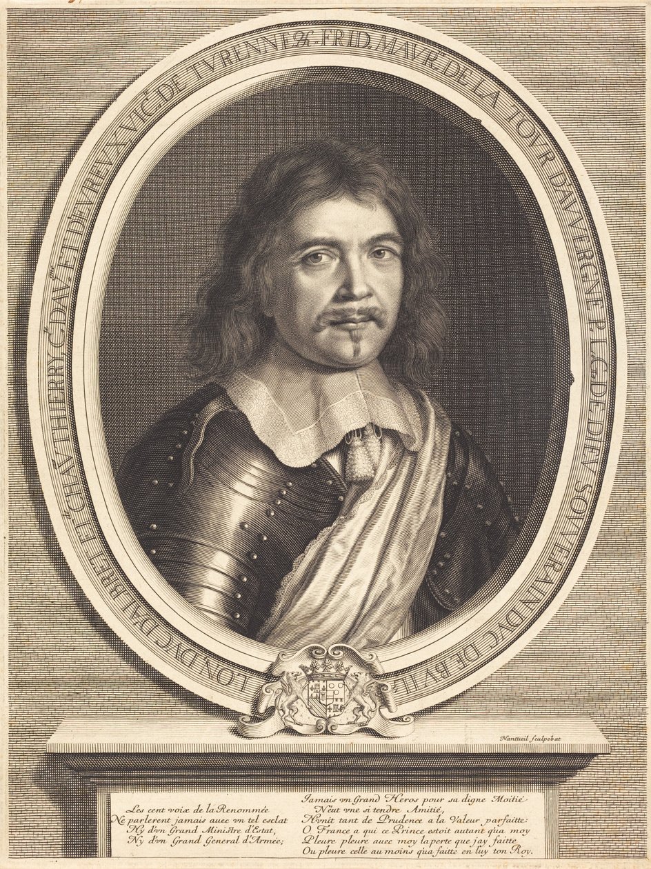 Frederic-Maurice, hertog van Bouillon door Robert Nanteuil
