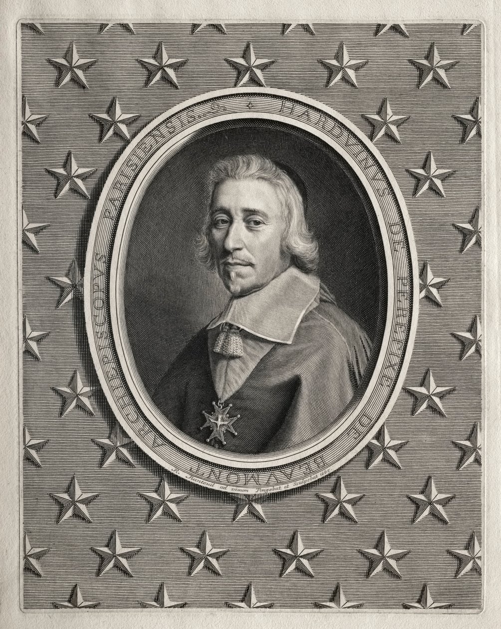 Hardouin de Péréfixe de Beaumont, 1665 door Robert Nanteuil