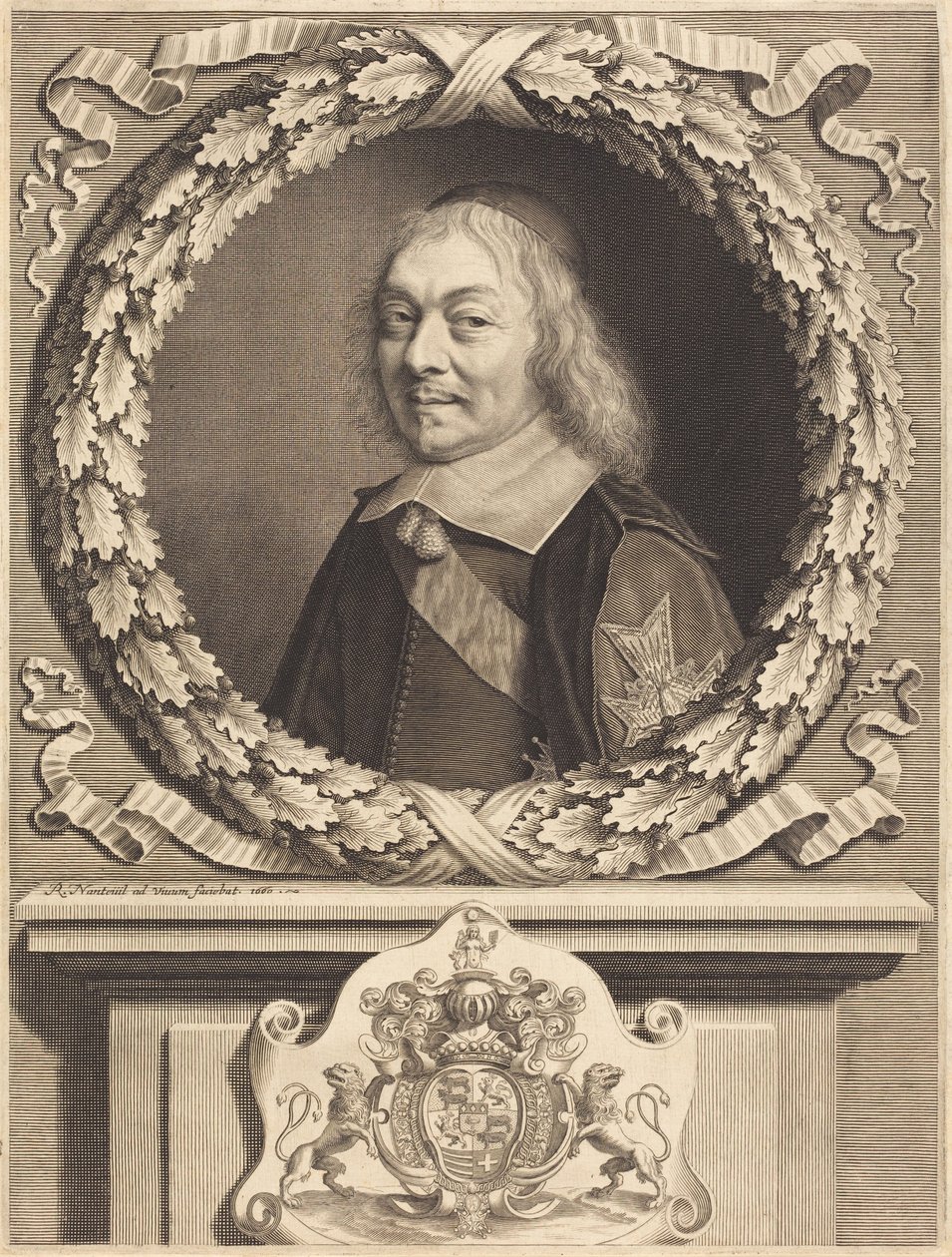 Henri-Auguste, graaf van Brienne door Robert Nanteuil