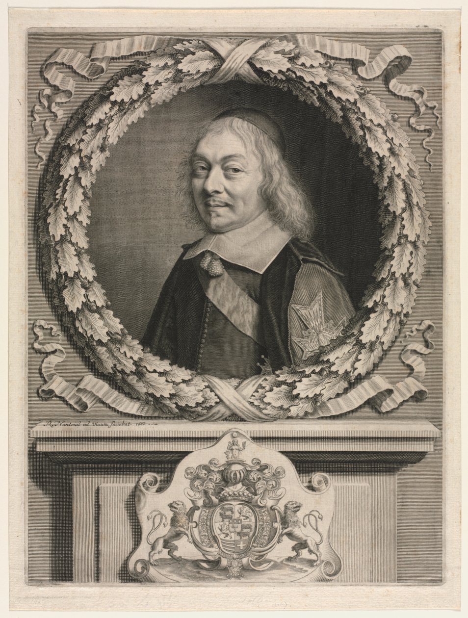 Henri-Auguste de Loménie Graaf van Brienne door Robert Nanteuil
