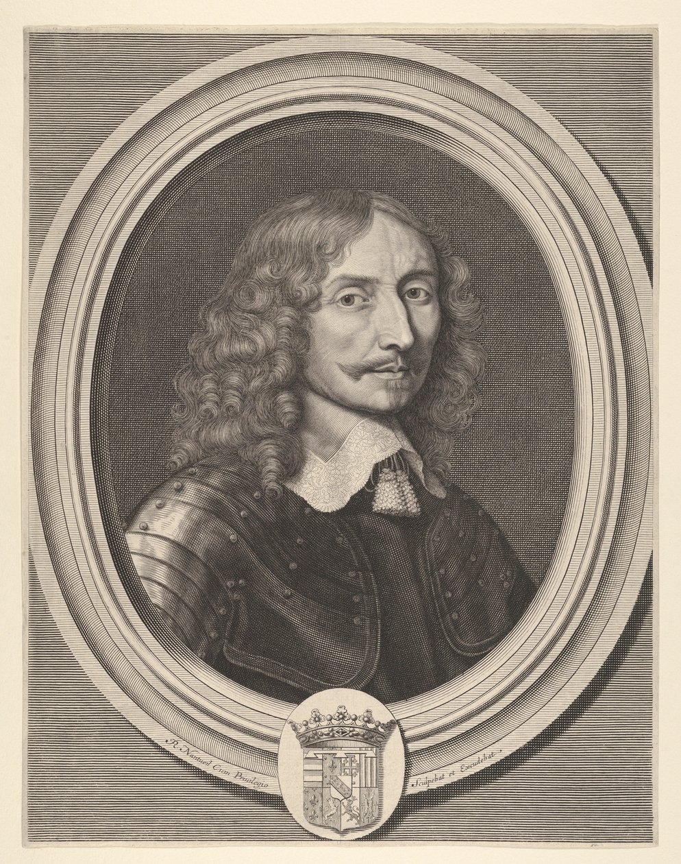 Henri II de Lorraine, markies de Mouy door Robert Nanteuil