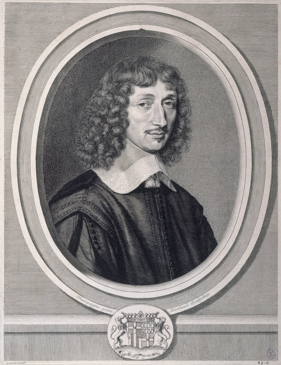 Henri de Guénégaud door Robert Nanteuil