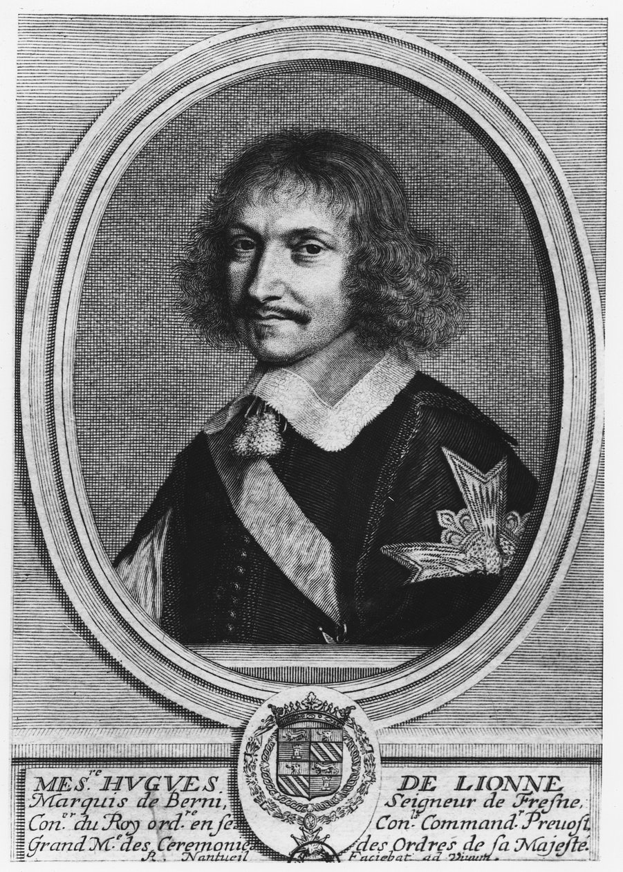 Hugues de Lionne door Robert Nanteuil