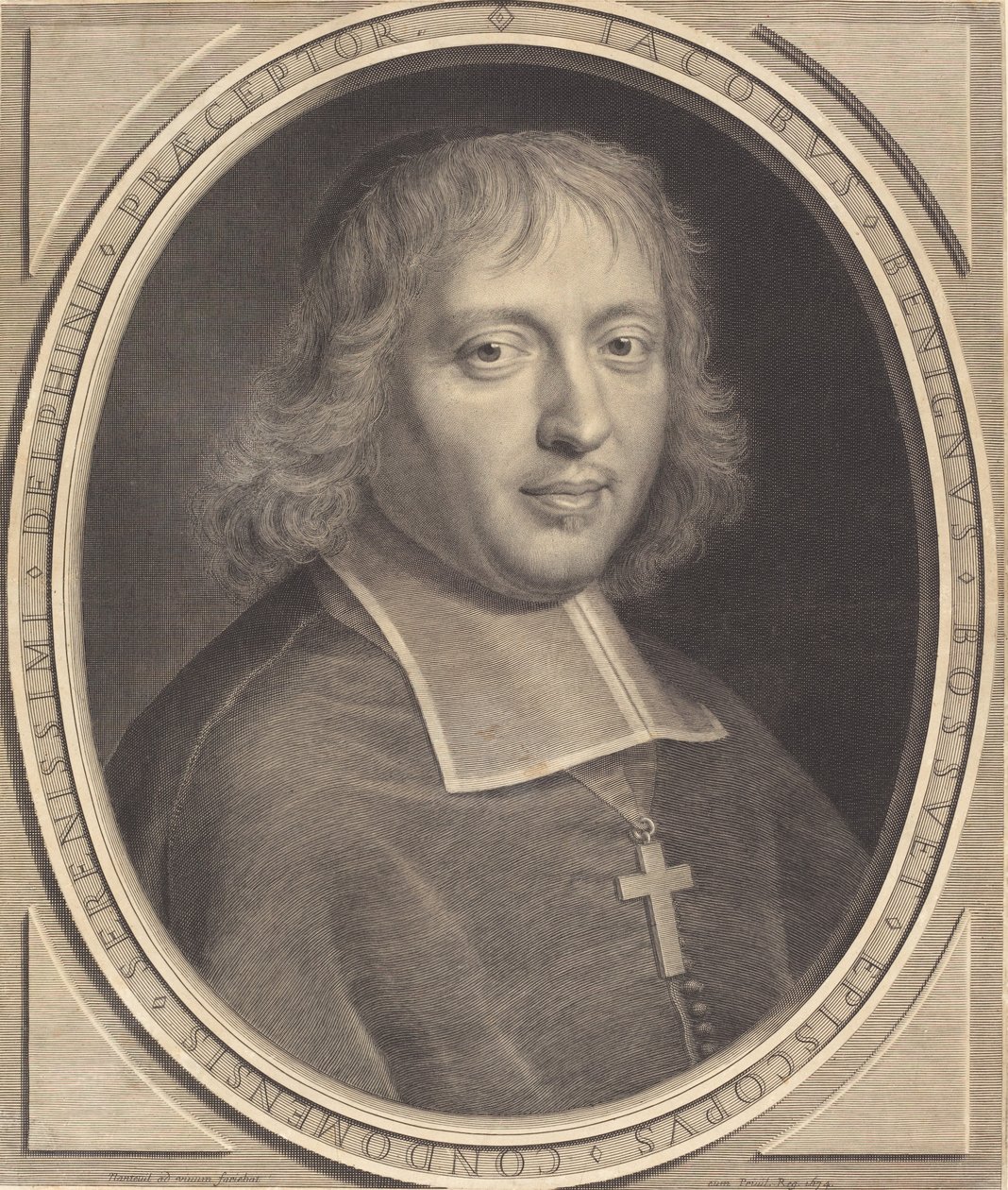 Jacques-Bénigne Bossuet door Robert Nanteuil