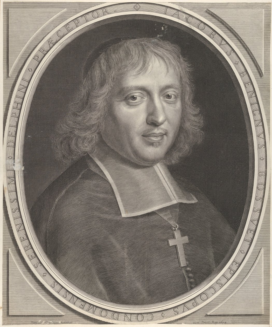 Jacques-Bénigne Bossuet door Robert Nanteuil
