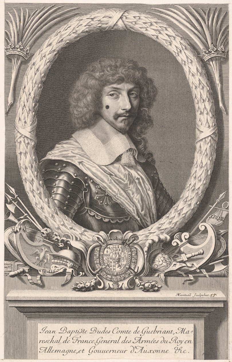 Jean-Baptiste Budes de Guébriant, 1655 door Robert Nanteuil