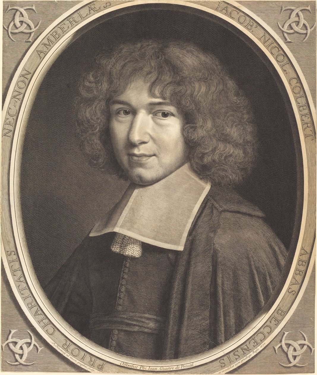 Jean-Baptiste Colbert door Robert Nanteuil
