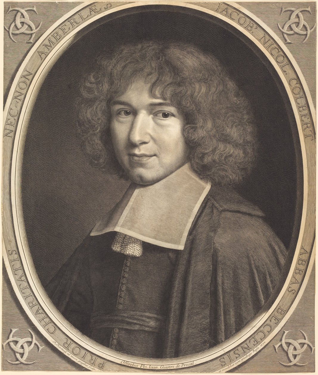 Jean-Baptiste Colbert door Robert Nanteuil