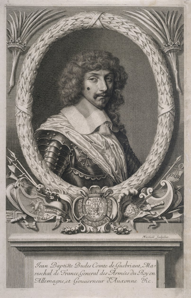 Jean Baptiste Budes, graaf van Guebriant [...] door Robert Nanteuil