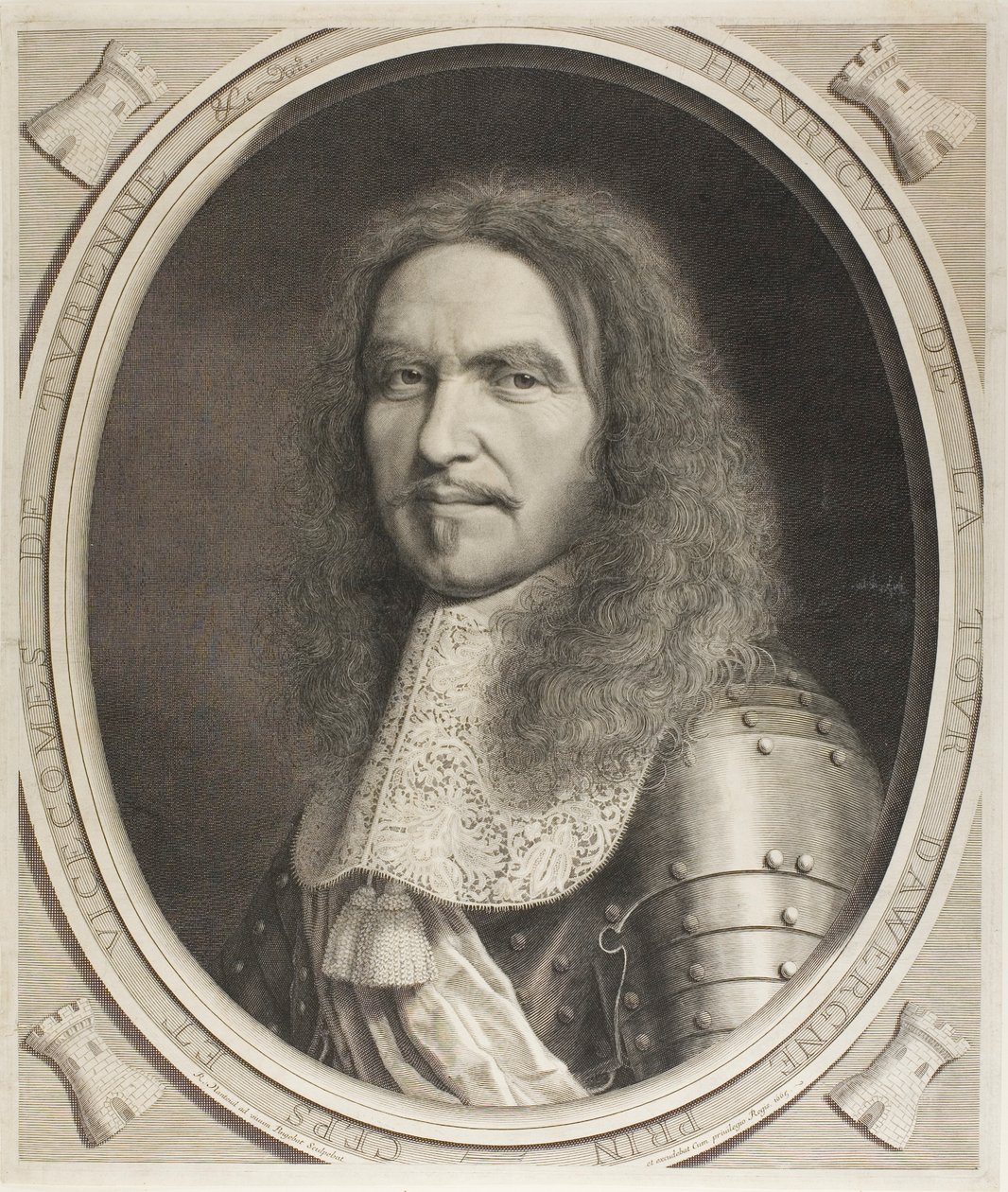 Le Maréchal de Turenne door Robert Nanteuil
