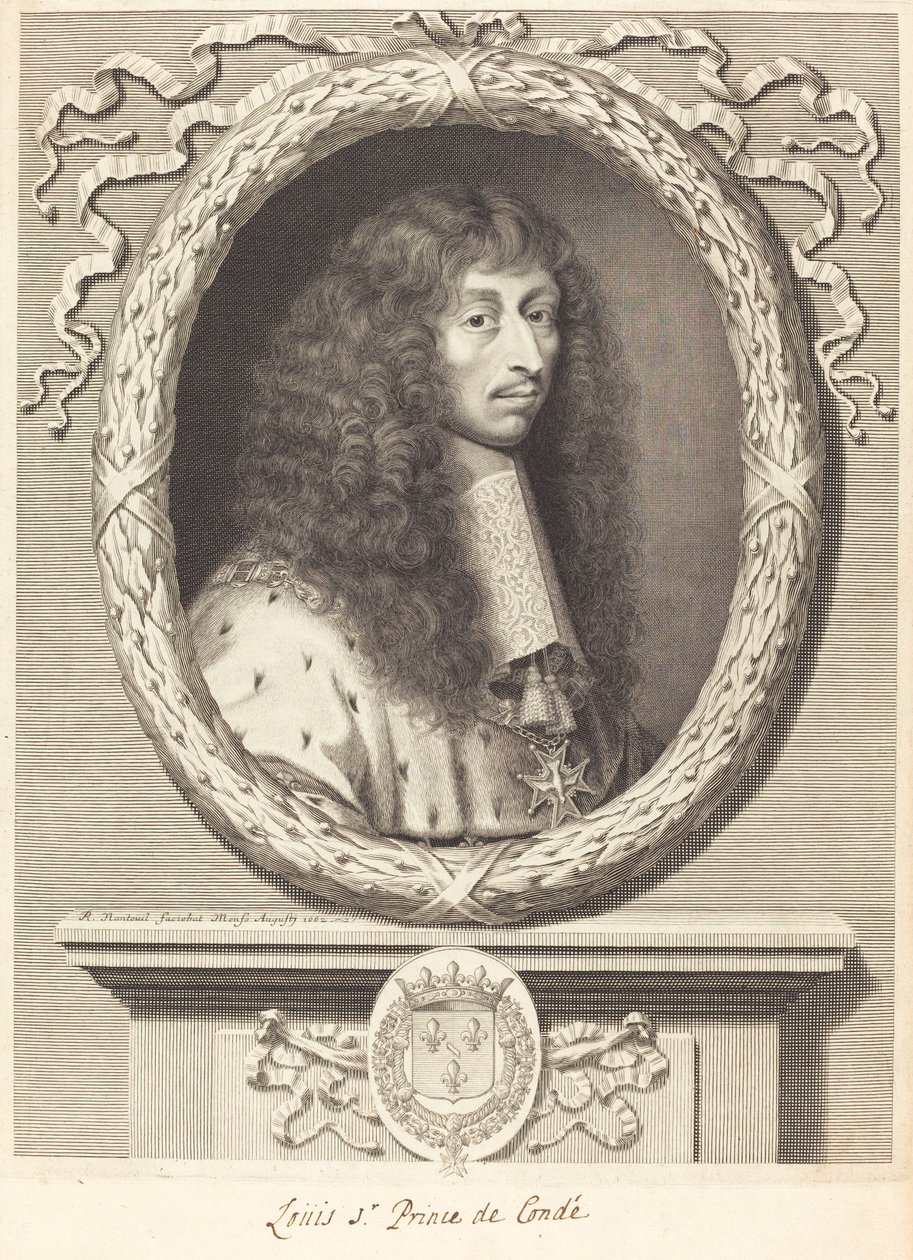 Lodewijk II, Prins van Condé door Robert Nanteuil